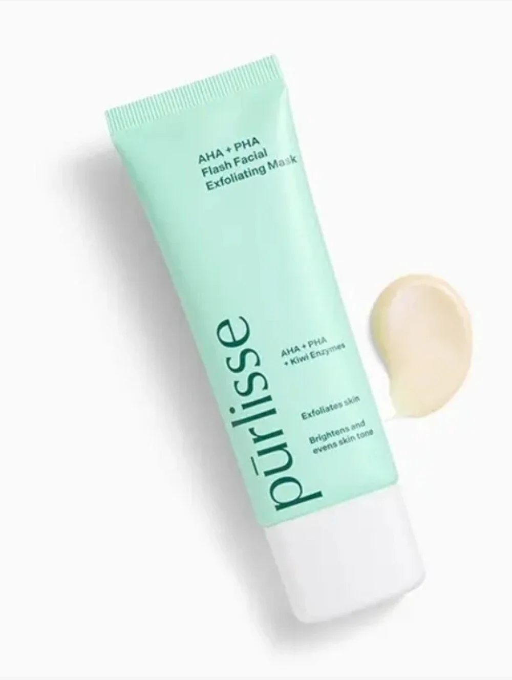 NEW Purlisse AHA + PHA Flash Facial Exfoliating Mask Full Size 1.7 Oz / 50 ML e